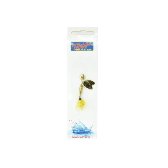 Błystka obrotowa Mepps Bug Yellow May żółta 0 2,5g