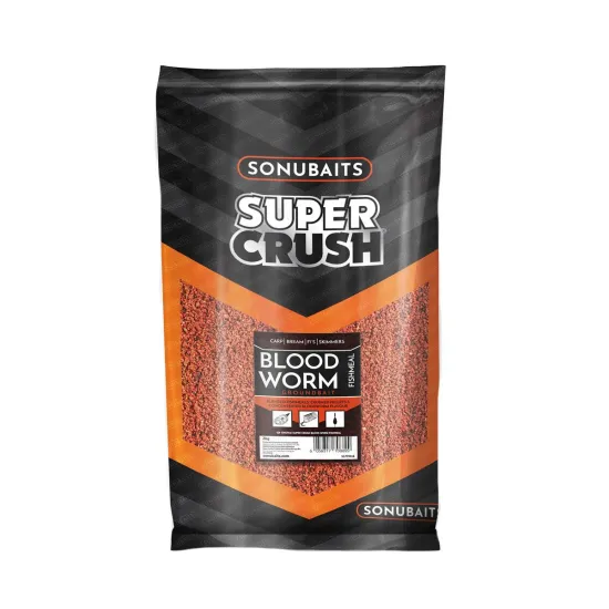 Zanęta wędkarska Supercrush Bloodworm Fishmeal Sonubaits 2kg