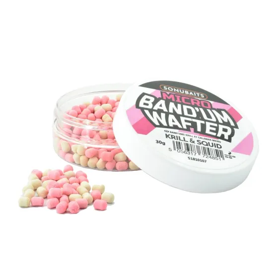 Kulki waftersy Micro Bandums Krill & Squid Sonubaits 30g