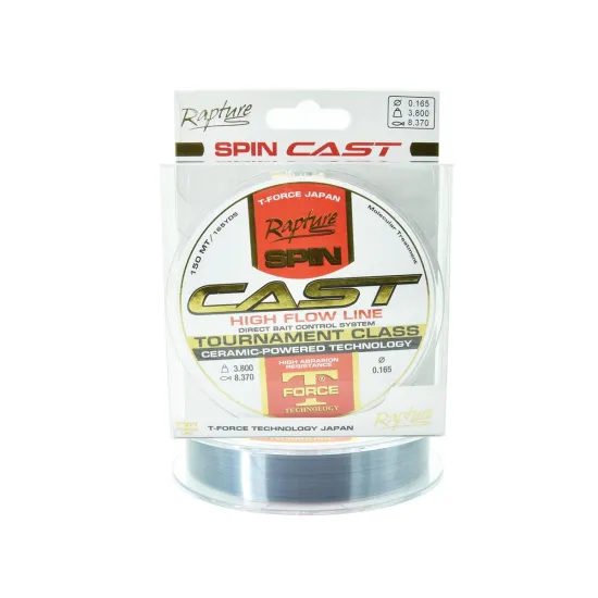 Żyłka spinningowa Trabucco Rapture Spin Cast 0.165mm 150m