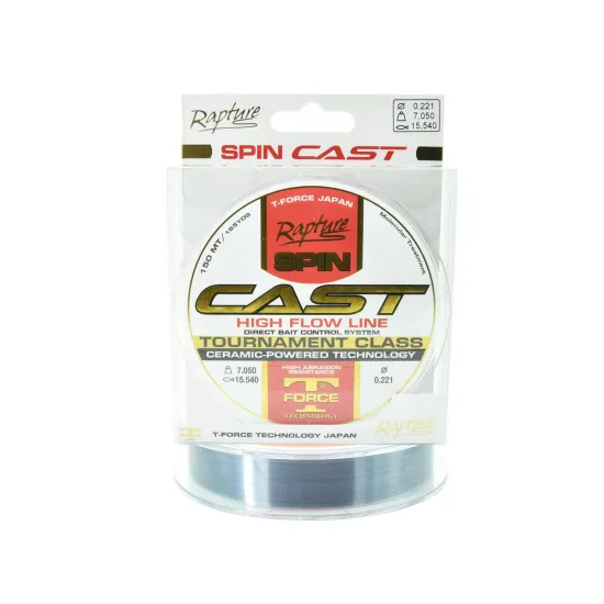 Żyłka spinningowa Trabucco Rapture Spin Cast 0.221mm 150m