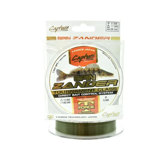 Żyłka spinningowa Trabucco Rapture Spin Zander 0.309mm 150m