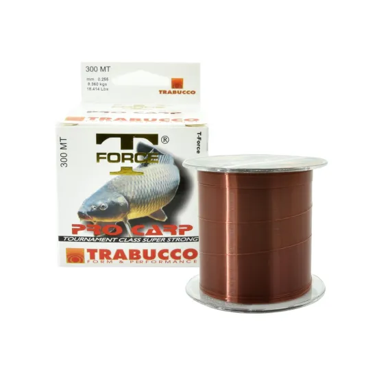 Żyłka karpiowa Trabucco T-Force Pro Carp 0,25mm 300m