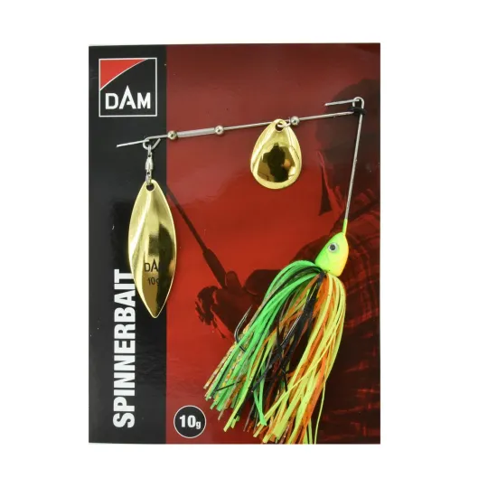 Przynęta obrotowa DAM Spinnerbait 22g fire tiger
