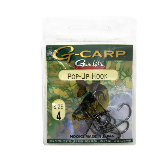Haczyki karpiowe Gamakatsu G-Carp Pop-Up Hook rozmiar 4 10 sztuk