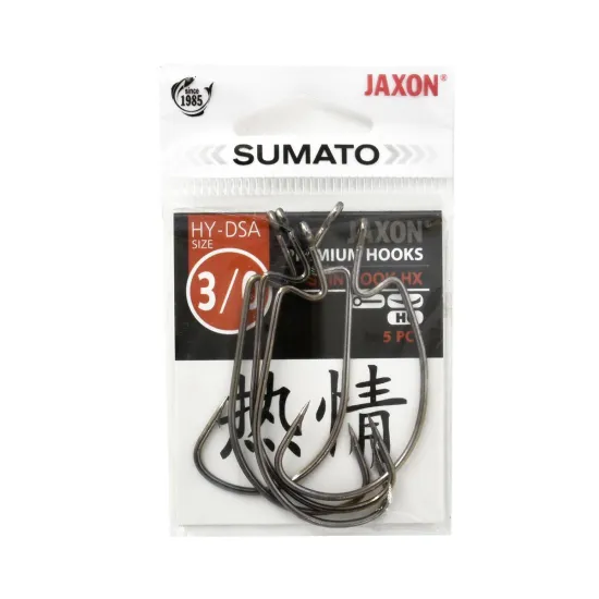 Haczyki spinningowe Jaxon Sumato Spin Hook HX rozmiar 3/0 5 sztuk