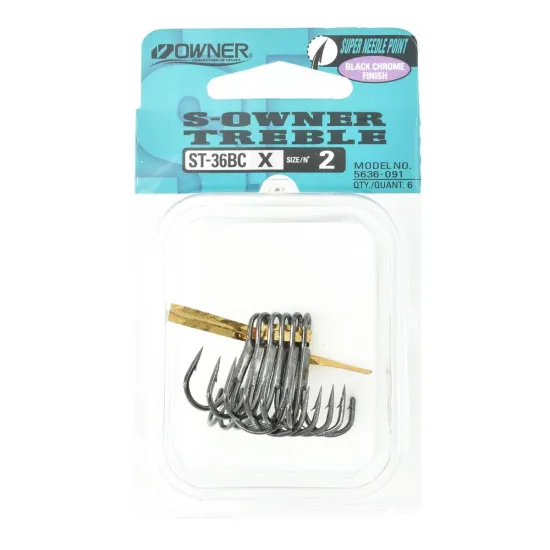 Kotwica trójramienna Owner ST36BCX rozmiar "2" 6 sztuk