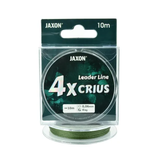 Plecionka przyponowa Jaxon Crius 4X Leader Line 0.06mm 10m
