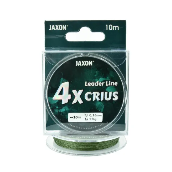 Plecionka przyponowa Jaxon Crius 4X Leader Line 0.16mm 10m