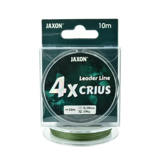 Plecionka przyponowa Jaxon Crius 4X Leader Line 0.18mm 10m