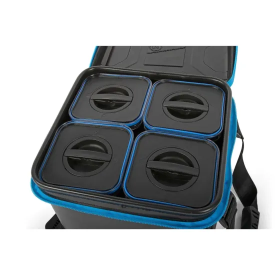 Torba Eva z pojemnikami do przechowywania zanęty i pelletu 1.6l Preston-113172