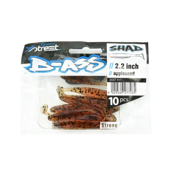 Przynęta ripper 4 Street B-Ass Shad 5.6cm / 10 sztuk appleseed