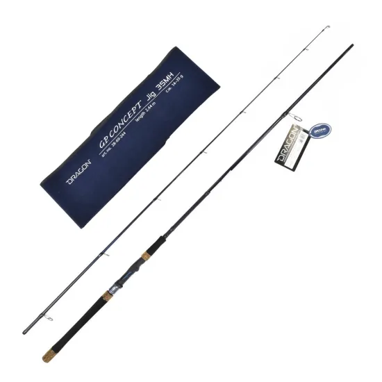 Wędka spinningowa Dragon G.P. Concept Jig 35MH 2.44m 14-35g-113446