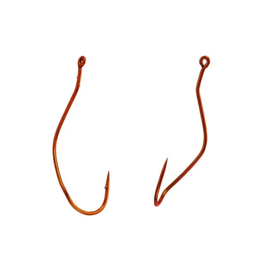 Haczyki spinningowe Mustad Slow Death rozmiar 2 brązowe 15 sztuk-113742