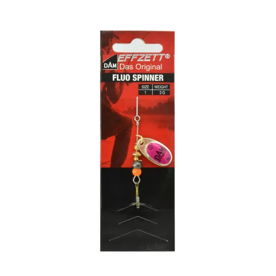 Błystka obrotowa Effzett Fluo Spinner 1 3g magenta prisma