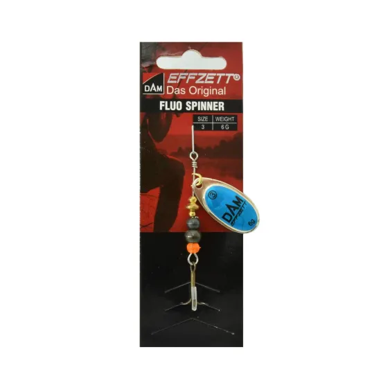 Błystka obrotowa Effzett Fluo Spinner 3 6g sky prisma