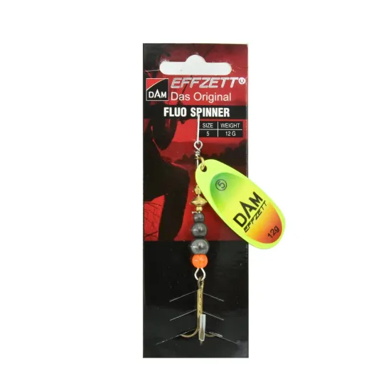 Błystka obrotowa Effzett Fluo Spinner 5 12g trio