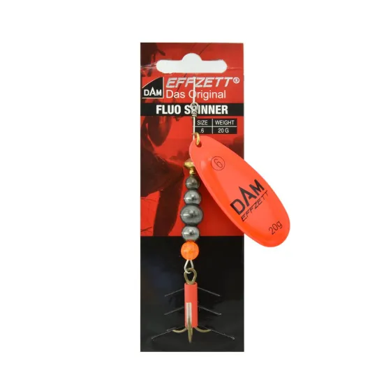 Błystka obrotowa Effzett Fluo Spinner 6 20g red