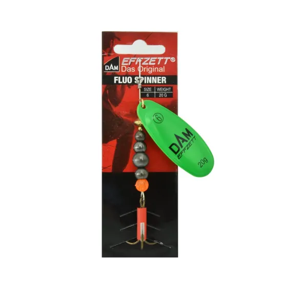Błystka obrotowa Effzett Fluo Spinner 6 20g green