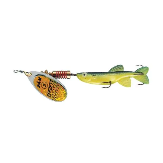 Błystka obrotowa Minnow Effzett yellow/black 7g