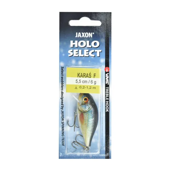 Wobler Holo Select Karaś F Jaxon 5.5cm / 6g UK