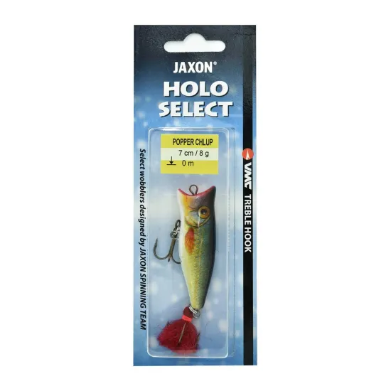 Wobler Jaxon Holo Select Popper Chlup F 7cm/8g UK