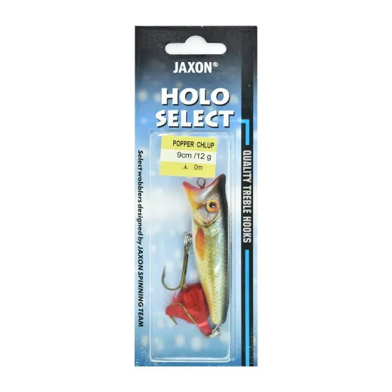 Wobler Jaxon Holo Select Popper Chlup F 9cm/12g UK
