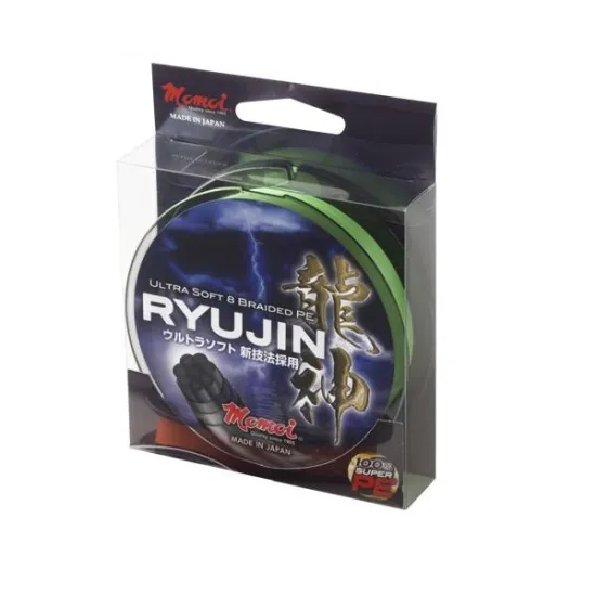 Plecionka spinningowa Momoi Ryujin 0.10mm 150m zielona fluo
