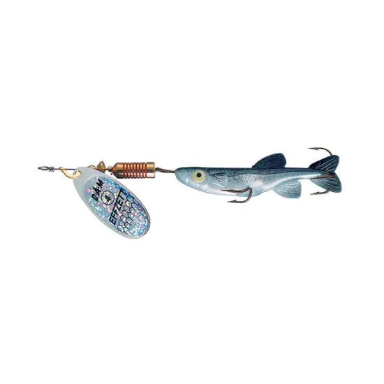 Błystka obrotowa Minnow Effzett silver/black 13g
