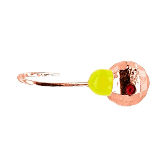 Mormyszka Mikado okrągła disco 0.6g miedziana 1 sztuka