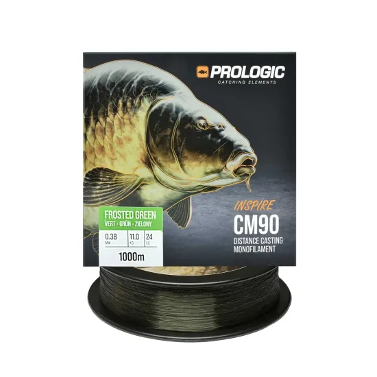 Żyłka karpiowa Prologic Inspire CM90 0,38mm 1000m zielona