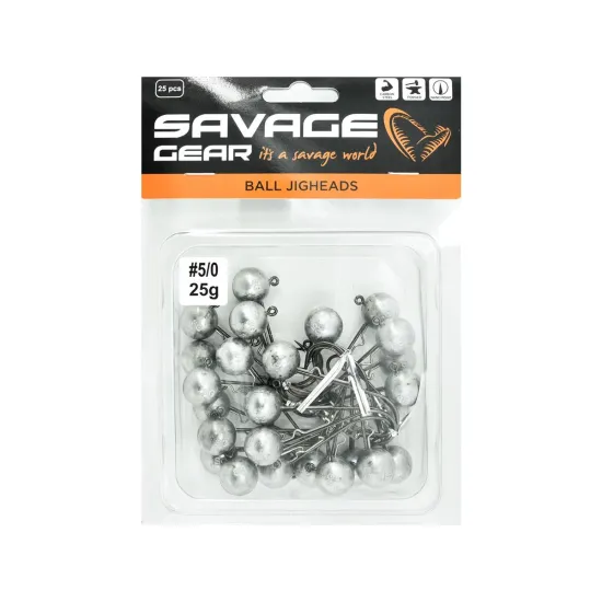 Główka jigowa spinningowa Savage Gear Ball Jighead #5/0 25g 1 sztuka