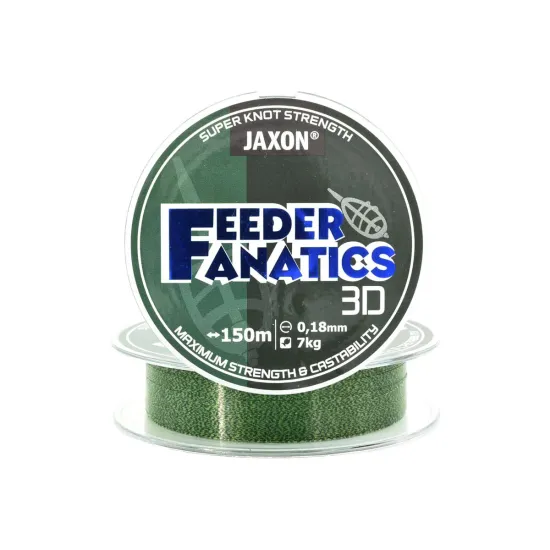 Żyłka feeder, gruntowa Jaxon Feeder Fanatics Camo 0.18mm 150m