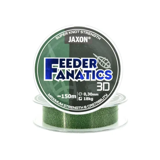 Żyłka feeder, gruntowa Jaxon Feeder Fanatics Camo 0.30mm 150m