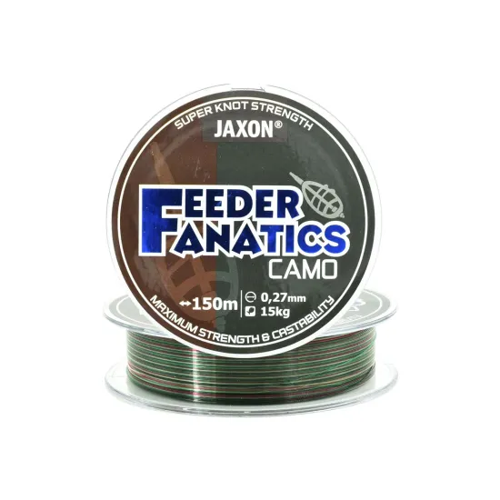 Żyłka feeder, gruntowa Jaxon Feeder Fanatics 3D 0.27mm 150m
