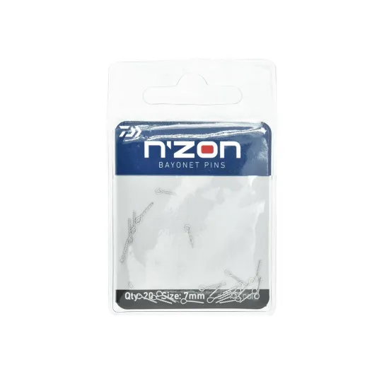 Szpilki metalowe do kulek Daiwa N'Zon Bayonet Pin 7mm 20 sztuk