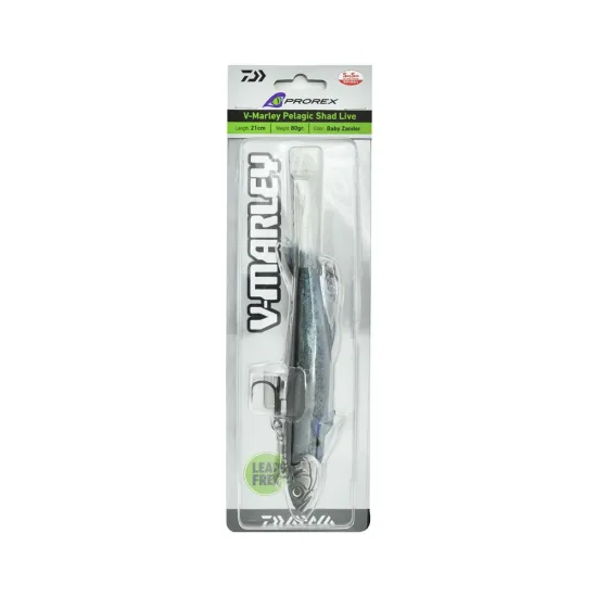 Przynęta miękka uzbrojona Daiwa Prorex V-Marley Pelagic Shad Live 21cm 80g baby zander