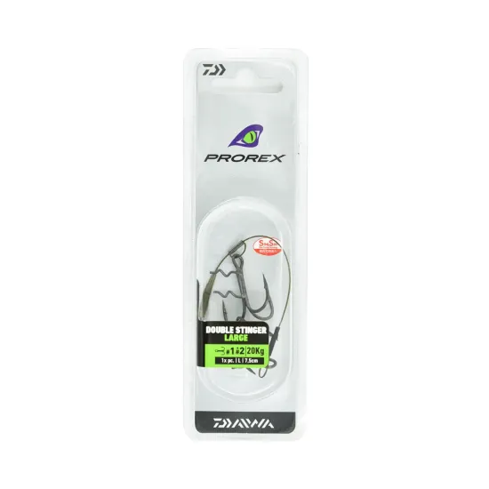 Dozbrojka Daiwa Prorex Double Stinger #1 + #2 7.5cm
