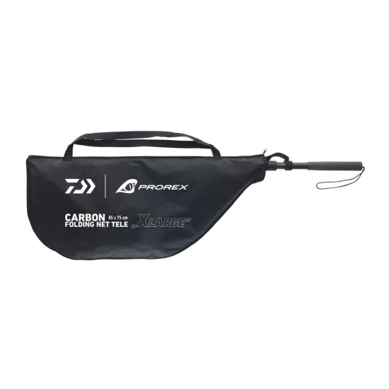 Podbierak składany Daiwa Prorex Carbon Folding 195cm 75x65cm-115758