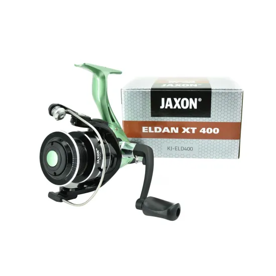Kołowrotek spławikowy, feederowy z tylnym hamulcem Jaxon Eldan XT 400 3 łożyska-116185