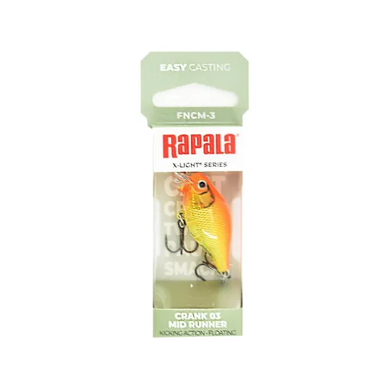 Wobler X-Light Crank Mid Runner Rapala 3,5cm / 4g GFR