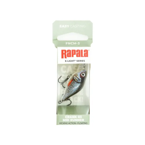 Wobler X-Light Crank Mid Runner Rapala 3,5cm / 4g ROL