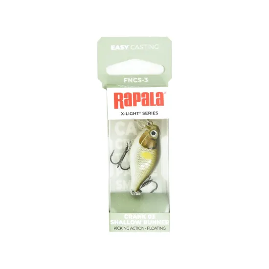 Wobler X-Light Crank Shallow Runner Rapala 3,5cm / 4g AYU