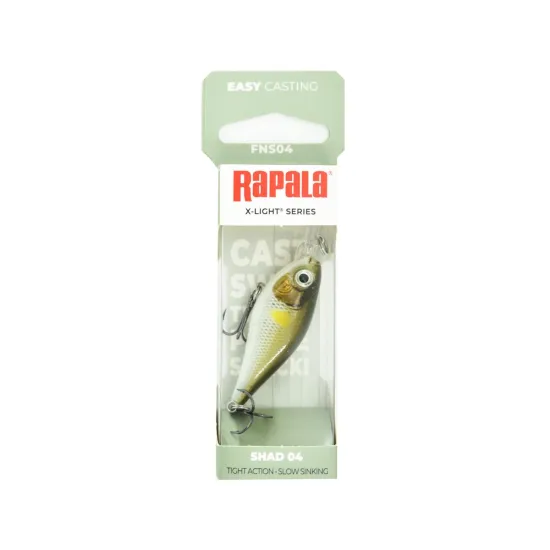 Wobler X-Light Shad Rapala 4cm / 4g AYU
