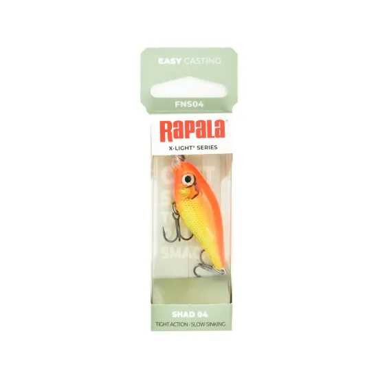 Wobler X-Light Shad Rapala 4cm / 4g GFR