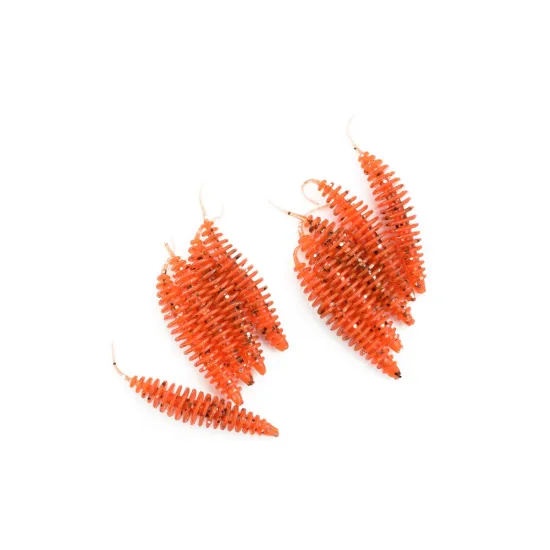 Przynęta Jaxon Intensa Robak 3,3cm kolor H 10 sztuk