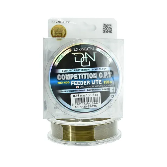 Żyłka do methody Dragon Competition C.P.T. Method Feeder Lite 0.16mm 150m