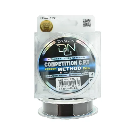 Żyłka do methody Dragon Competition C.P.T. Method Feeder 0.25mm 150m