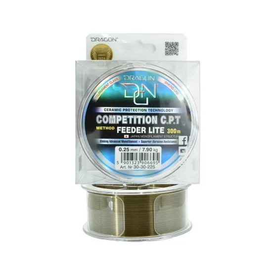 Żyłka do methody Dragon Competition C.P.T. Method Feeder Lite 0.25mm 300m