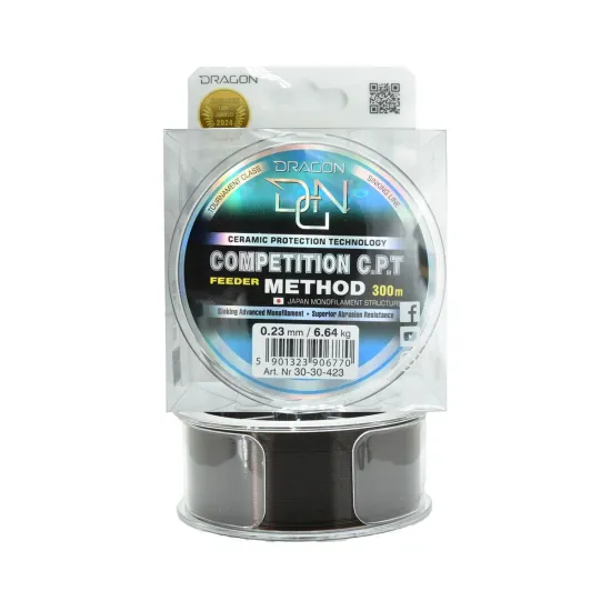 Żyłka do methody Dragon Competition C.P.T. Method Feeder 0.23mm 300m